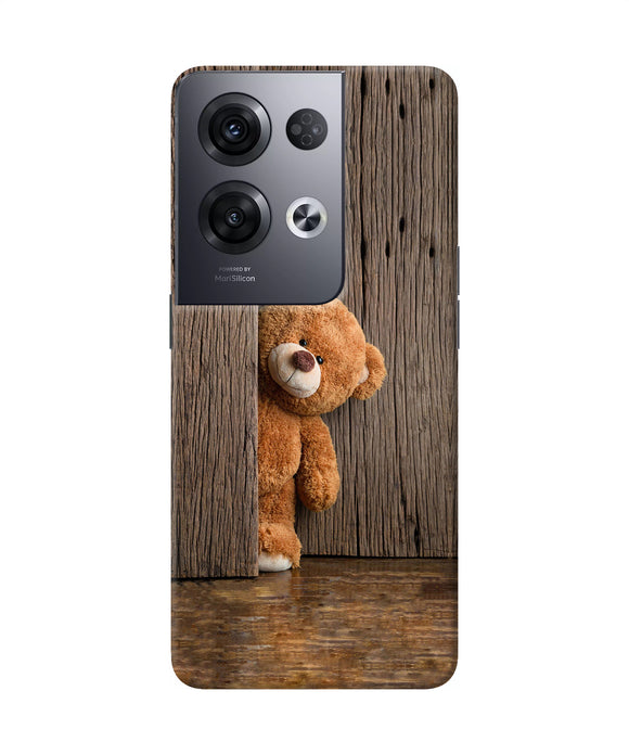 Teddy wooden Oppo Reno8 Pro Back Cover