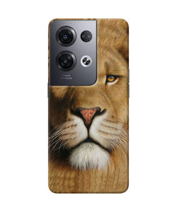 Nature lion poster Oppo Reno8 Pro Back Cover