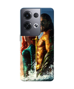 Aquaman couple Oppo Reno8 Pro Back Cover