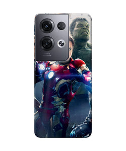 Avengers space poster Oppo Reno8 Pro Back Cover