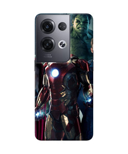 Ironman hulk space Oppo Reno8 Pro Back Cover