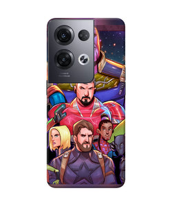 Avengers animate Oppo Reno8 Pro Back Cover