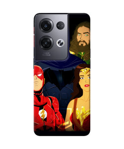 Marvells characters Oppo Reno8 Pro Back Cover