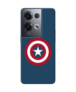 Captain america logo Oppo Reno8 Pro Back Cover