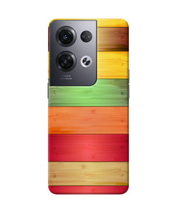 Wooden colors Oppo Reno8 Pro Back Cover