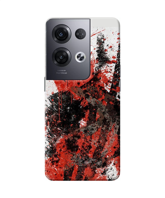 Deadpool rugh sketch Oppo Reno8 Pro Back Cover