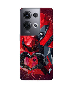 Deadpool love Oppo Reno8 Pro Back Cover