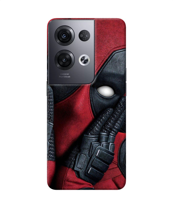 Thinking deadpool Oppo Reno8 Pro Back Cover