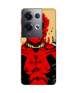 Blooded deadpool Oppo Reno8 Pro Back Cover