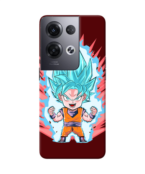 Goku little character Oppo Reno8 Pro Back Cover