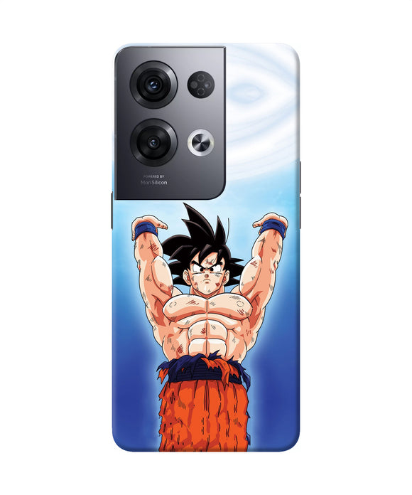 Goku super saiyan power Oppo Reno8 Pro Back Cover