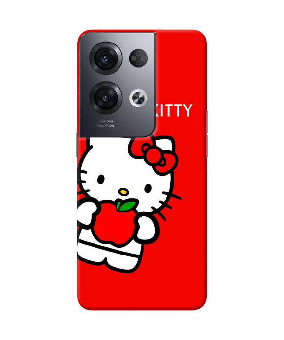 Hello kitty red Oppo Reno8 Pro Back Cover