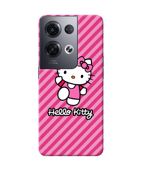 Hello kitty pink Oppo Reno8 Pro Back Cover