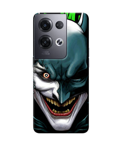 Batman joker smile Oppo Reno8 Pro Back Cover