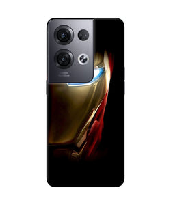 Ironman half face Oppo Reno8 Pro Back Cover