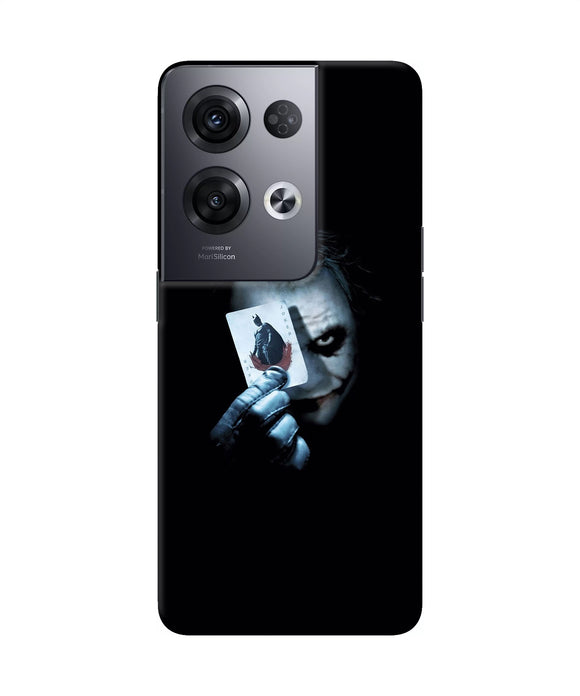 Joker dark knight card Oppo Reno8 Pro Back Cover