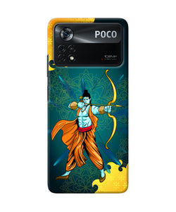 Lord Ram - 6 Poco X4 Pro Back Cover