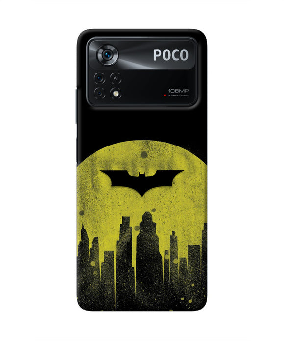 Batman Sunset Poco X4 Pro Real 4D Back Cover