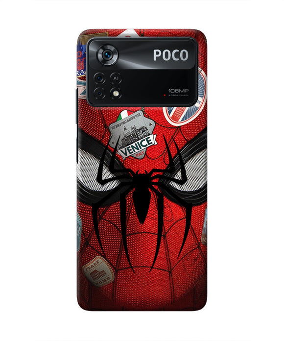 Spiderman Far from Home Poco X4 Pro Real 4D Back Cover