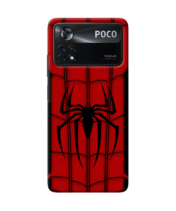 Spiderman Costume Poco X4 Pro Real 4D Back Cover