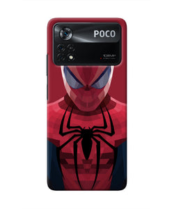 Spiderman Art Poco X4 Pro Real 4D Back Cover