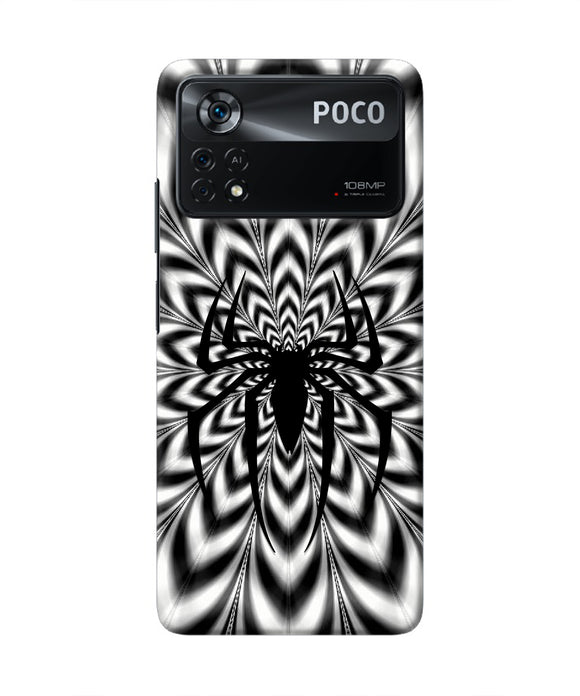 Spiderman Illusion Poco X4 Pro Real 4D Back Cover