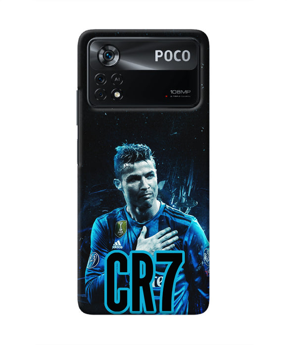 Christiano Ronaldo Poco X4 Pro Real 4D Back Cover