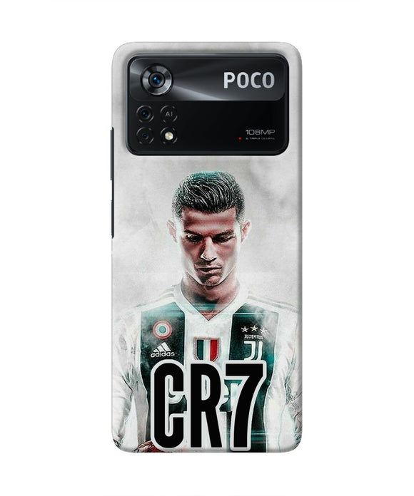 Christiano Football Poco X4 Pro Real 4D Back Cover
