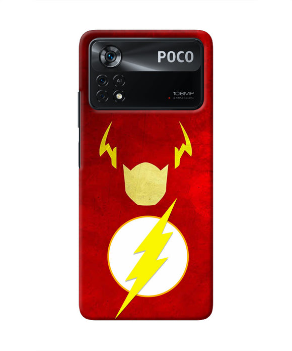 Flash Character Poco X4 Pro Real 4D Back Cover