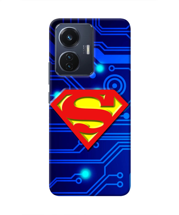 Superman Abstract Vivo T1 44W Real 4D Back Cover