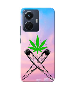 Weed Dreamy Vivo T1 44W Real 4D Back Cover