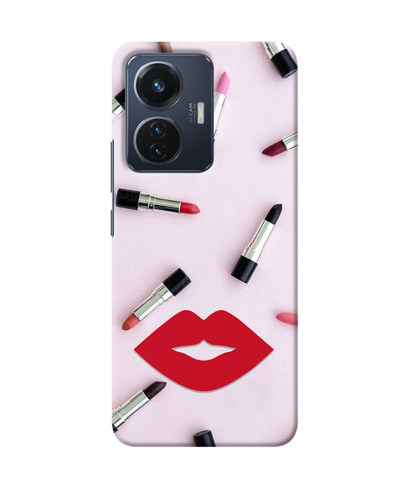 Lips Lipstick Shades Vivo T1 44W Real 4D Back Cover