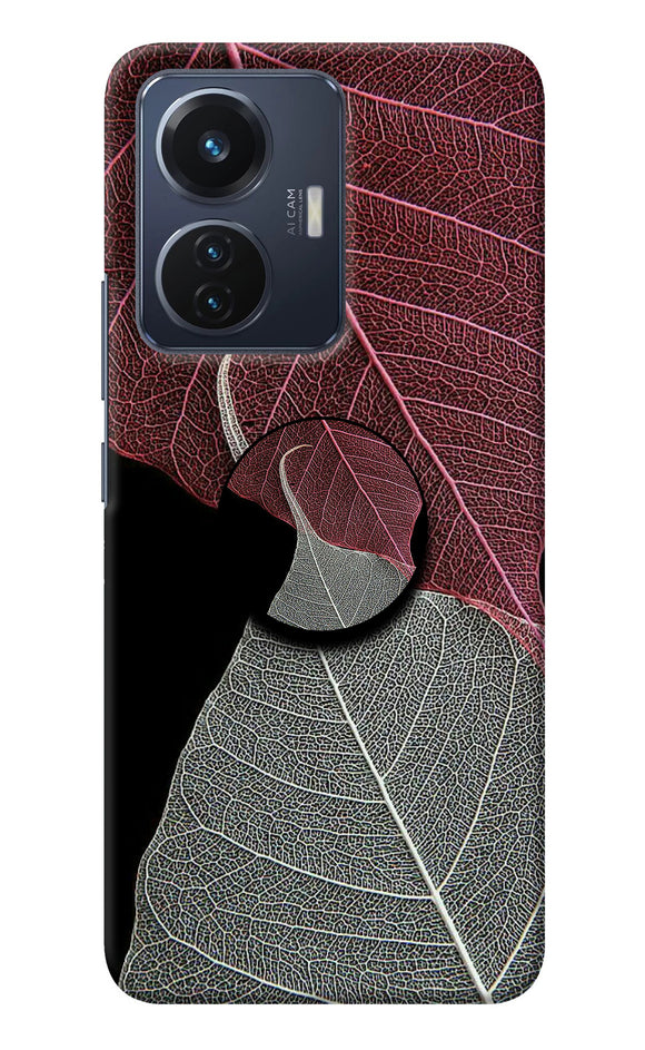 Leaf Pattern Vivo T1 44W Pop Case