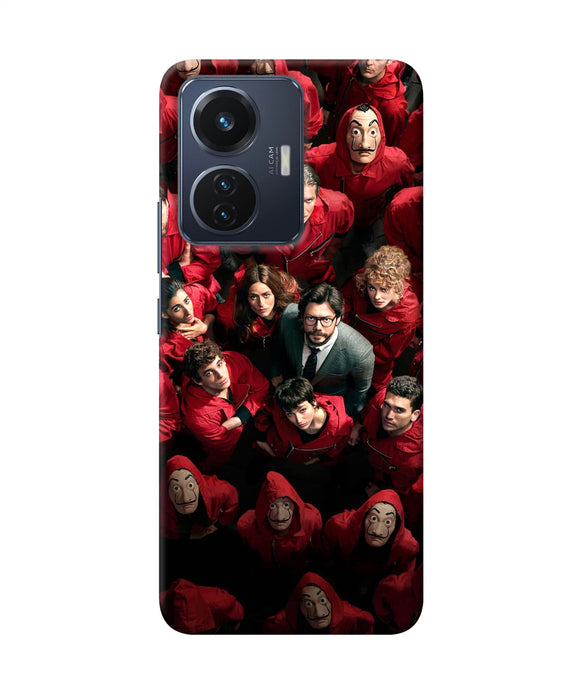 Money Heist Professor with Hostages Vivo T1 44W Back Cover