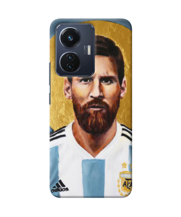 Messi face Vivo T1 44W Back Cover