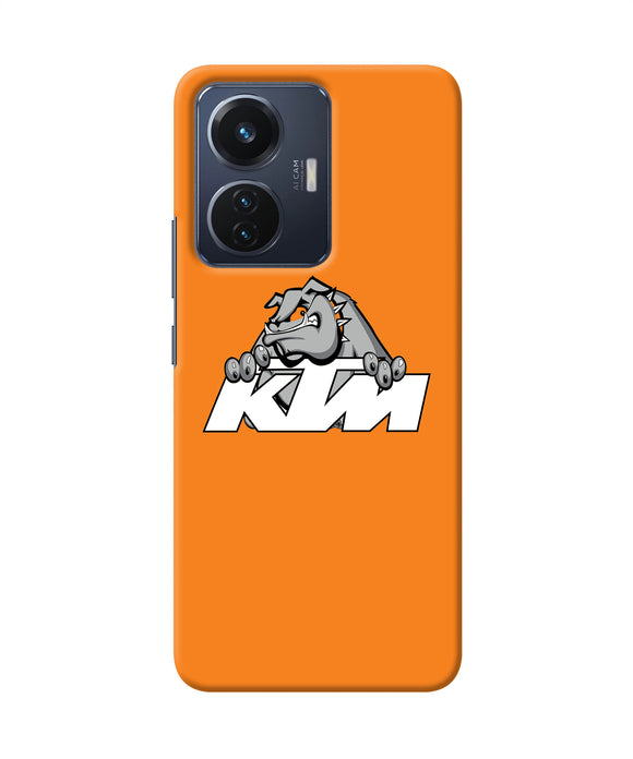 KTM dog logo Vivo T1 44W Back Cover