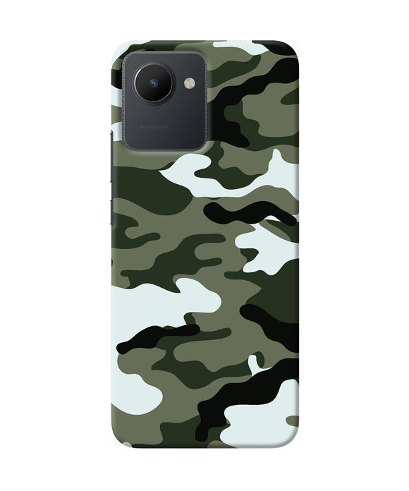 Camouflage Realme C30 Back Cover