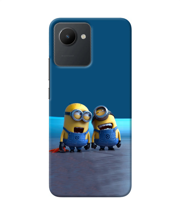 Minion Laughing Realme C30 Back Cover