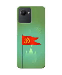 Om Flag Ram Mandir Realme C30 Back Cover