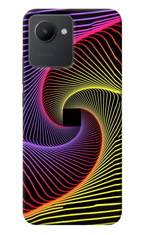 Colorful Strings Realme C30 Back Cover