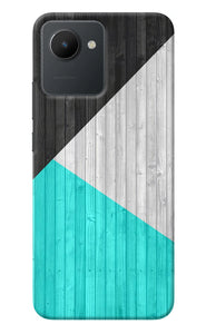 Wooden Abstract Realme C30 Back Cover