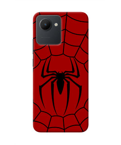 Spiderman Web Realme C30 Real 4D Back Cover