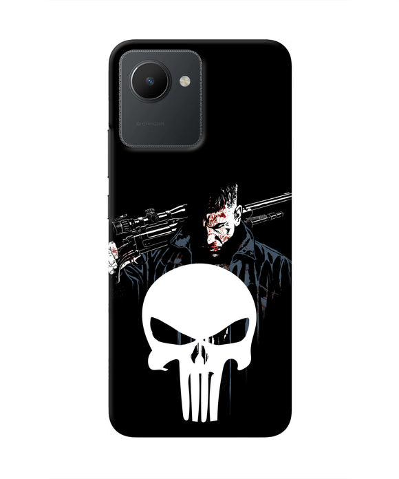 Punisher Character Realme C30 Real 4D Back Cover