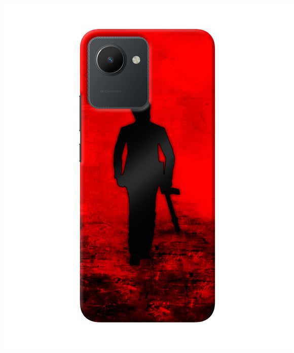 Rocky Bhai with Gun Realme C30 Real 4D Back Cover