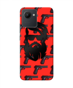 Rocky Bhai Beard Look Realme C30 Real 4D Back Cover