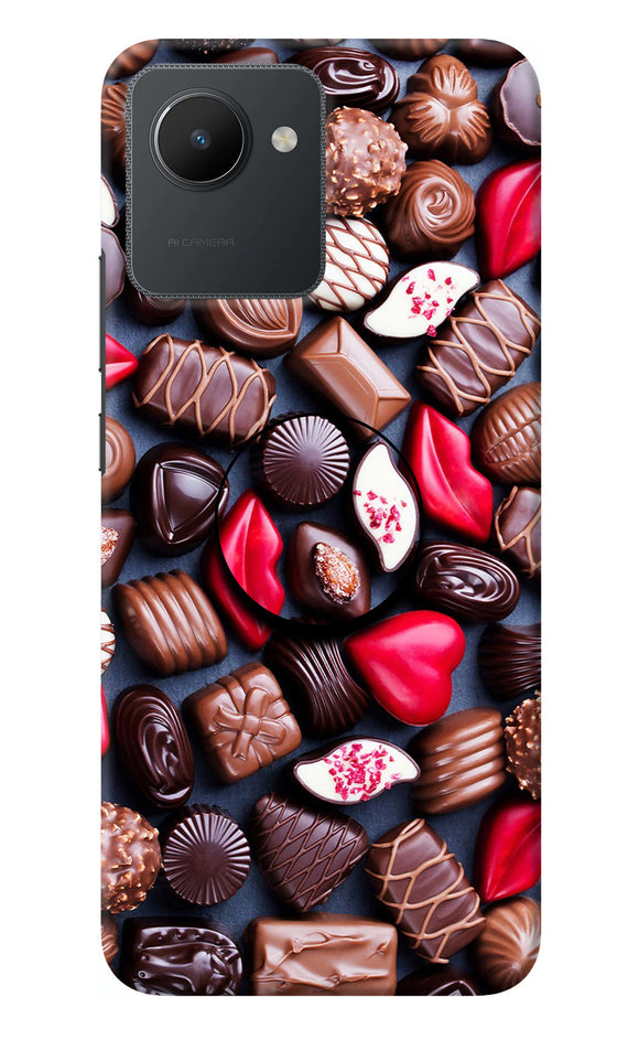 Chocolates Realme C30 Pop Case