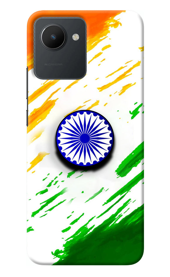 Indian Flag Ashoka Chakra Realme C30 Pop Case