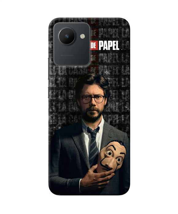 Money Heist Professor with Mask Realme C30 Back Cover