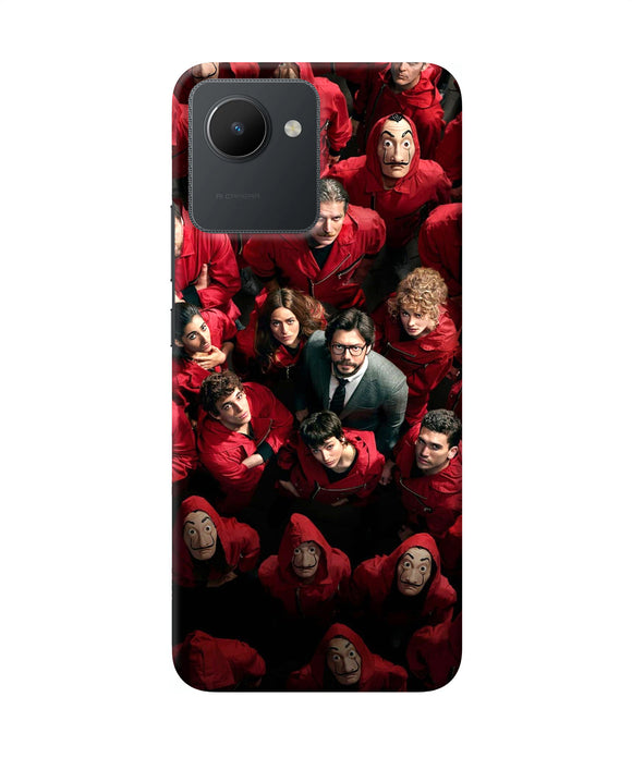 Money Heist Professor with Hostages Realme C30 Back Cover