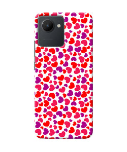 Heart print Realme C30 Back Cover